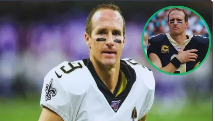 drew brees makes his nbc debut, internet amazed by his new hair